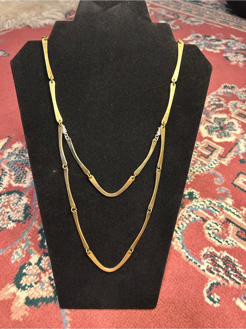 Keep Collins Versatile One of a Kind Brass Necklace